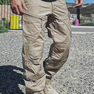 NWT Men's Urban Pro Stretch Cargo Tactical Pants Khaki Size 4XL